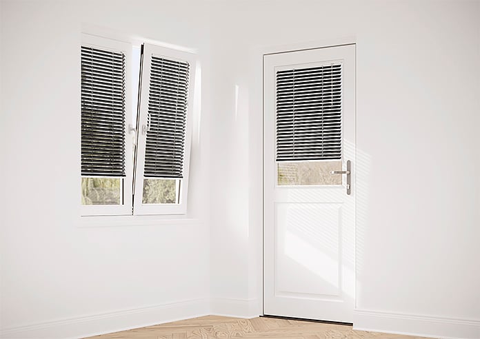 Spectrum, Matt Black - STICKFITLite Venetian Blind - Image 10
